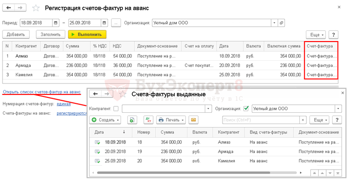 Как оформить авансовый счет-фактуру и отразить аванс в учете