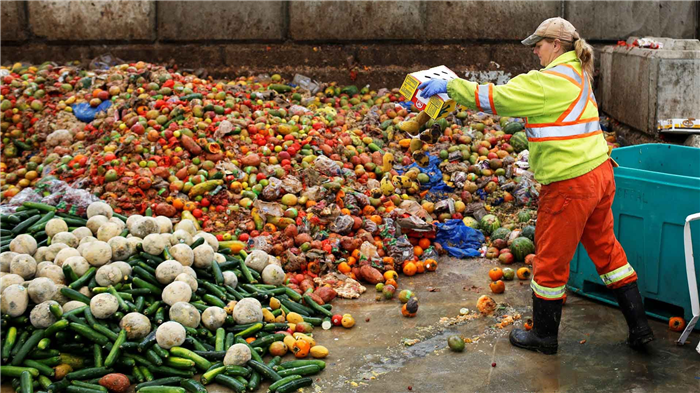 Как пищевые отходы вредят экологии