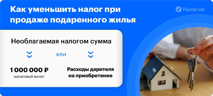 Нужно ли платить налог, если продать подаренную недвижимость?