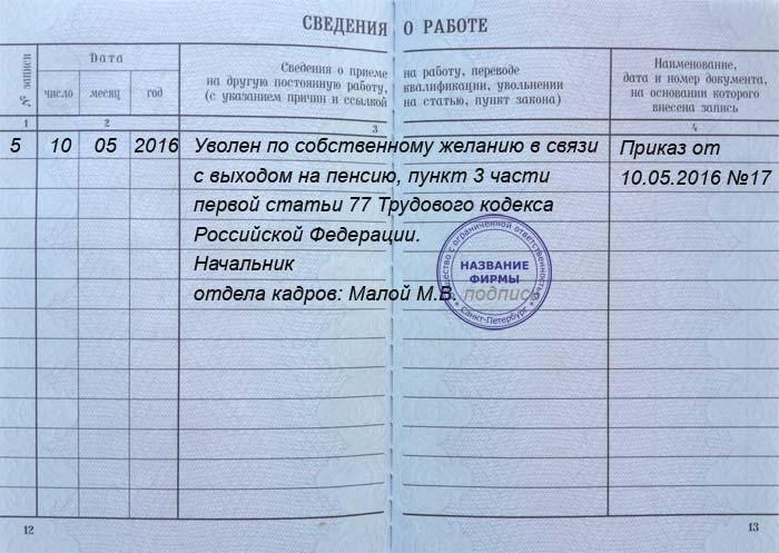 Увольнение по соглашению сторон